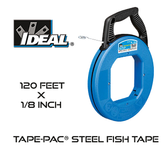 Tuff-Grip™ Steel Fish Tape - 120 feet x 1/8 inch 