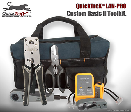 QuickTreX® LAN-PRO Custom Basic II Electro-Tech Toolkit
