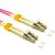 1 meter LC to LC 50/125 OM4, 40 GIG Multimode Duplex Patch Cable