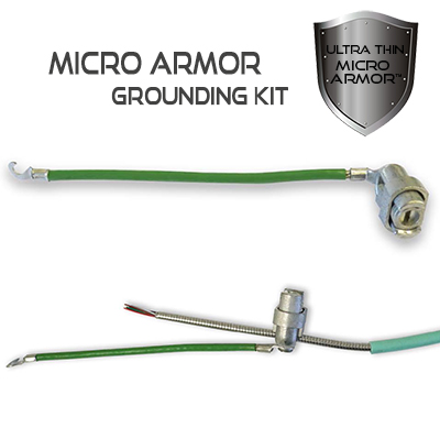Micro Armor Grounding Kit for 2 through 24 Strand  Micro Armor Fiber Optic Cable