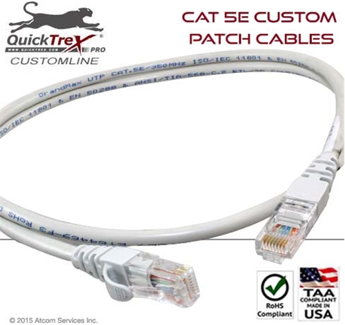 13 in - 23 in Cat 5E Custom Patch Cable