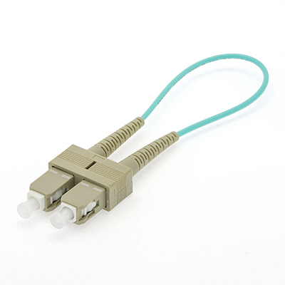 SC Multimode OM4 50/125 Fiber Optic Loopback Testing Cable
