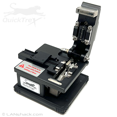 QuickTreX High Precision Fiber Optic Cleaver with Case
