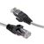 50 Ft Cat 6A Outdoor Armored Ultra Thin 28AWG Stock Ethernet Patch Cable with Thin, Flexible, Rodent and UV Resistant Jacket - IP65 Rated