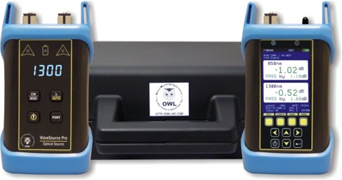 Fiber OWL 7 Quad Multimode and Singlemode Certification Test Kit