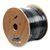 Cat 5E Outdoor Direct Burial UTP Solid Conductor Ethernet Cable (24 AWG - 350 MHz - Black) 1000 Ft b