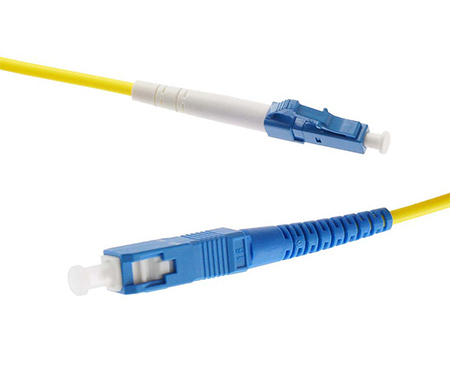 7 meter to LC UPC to SC UPC Singlemode Simplex Patch Cable