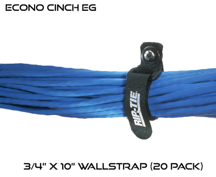 Econo Cinch EG 3/4 x 10 inch Wallstrap 20 Pack 