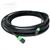 Stock Indoor/Outdoor 10 Meter 12 Fiber (1 X 12) MPO APC Female to MPO APC Female Singlemode LSZH Rated Fiber Optic Trunk Cable - Method B (Fully Flipped) by QuickTreX