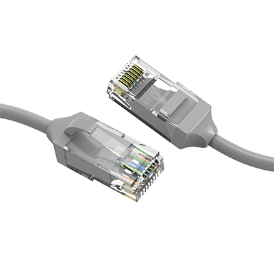 7 Ft Cat 6 Ultra Thin Stock Ethernet Patch Cable