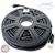 Stock 40 Ft Cat 5E Shielded Tactical Indoor/Outdoor Ethernet Patch Cable with Mini Cable Reel and Ultra Flexible Jacket - Made in the USA by QuickTreX®