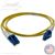 LC to LC Plenum Rated Singlemode 9/125 Premium Custom Duplex Fiber Optic Patch Cable with Corning® Glass - Made USA by QuickTreX®