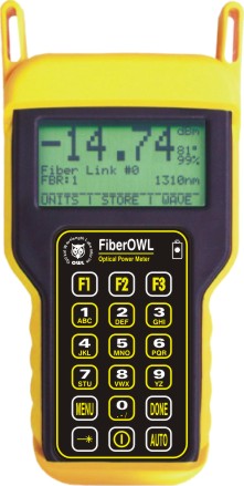 Fiber OWL 4 BOLT VFL optical power meter