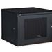 9U LINIER® Fixed Wall Mount Cabinet - Vented Door