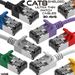 6 Inch Cat 8 Shielded Stock Ultra Thin 30AWG 40G Ethernet Patch Cable