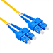 Stock 7 meter SC UPC to SC UPC Singlemode Duplex Fiber Optic Patch Cable