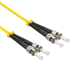 Stock 1 meter ST UPC to ST UPC Singlemode Duplex Fiber Optic Patch Cable