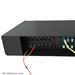 Lightweight Alluminum 4 panel Wall Mount Fiber Optic Termination Box Enclosure