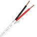 Premium 18/2 AWG Shielded Plenum Rated Indoor/Outdoor Security Camera, Control, Sound, and Alarm Cable - WHITE 1000FT - EZ-Pull Box -Stranded Copper Conductors, CMP, CL3P, FPLP, FT6 by Syston