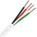 Premium 16/4 AWG Plenum Rated Indoor/Outdoor Power Control Cable - WHITE 1000FT - Reel In Box - Stranded Copper Conductors, CMP, CL3P, FPLP, FT6 by Syston