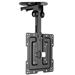Ceiling / Under Cabinet Mount TV or LCD Screen Mount for 19 Inch to 43 Inch Screens with Folding Arm,  -0 to +90 Degree Tilt Range, and -45 to +45 Degree Swivel Range