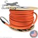 6 Strand Indoor Plenum Rated Interlocking Armored Multimode OM1 62.5/125 Custom Pre-Terminated Fiber Optic Cable Assembly - Made in the USA by QuickTreX®