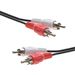 50 FT RCA Male to Male x 2 Cable