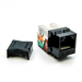 Cat 6 Keystone Jack - 90 Degree Punch Down - RoHS Compliant and UL Listed
