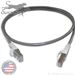 Cat 5E Shielded Premium Custom Ethernet Patch Cable - Made in the USA by QuickTreX®