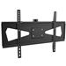 1.5 Inch NPT Pipe Ceiling Mount TV Mount for 37 Inch to 70 Inch TV with -12 to +5 Degree Tilt Range and  and -5 to +5 Degree Swivel Range