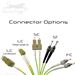 Connector Options - LC Uniboot, Standard LC, SC, ST, and FC