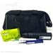 QuickTreX&reg; Dry Clean Fiber Optic Cleaning Kit with 400X Inspection Microscope for Inspecting and Cleaning Fiber Optic Connector Endfaces (Cleans LC, SC, ST, FC, MTRJ, and Non-Pinned MTP/MPO Connectors)