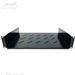 QuickTreX&reg; 2U Vented Universal Cantilever Network Rack Equipment Shelf - 19 Inch Wide and 12 Inch Depth