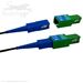 Shown Converting a SC UPC patch cable to SC APC