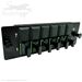 6 MTP/MPO APC Singlemode Ultra High Density (UHD) Adapter Panel for Mating Male to Female MTP®/MPO Fiber Optic Cables - Key Up / Key Down - by QuickTreX®