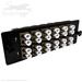 24 Fiber LC Multimode 62.5/125 OM1 Ultra High Density (UHD) Fiber Optic Adapter Panel by QuickTreX®