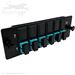 6 Fiber SC Multimode 50/125 OM3/4 Ultra High Density (UHD) Fiber Optic Adapter Panel by QuickTreX®