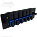 6 Fiber SC UPC Singlemode 9/125 Ultra High Density (UHD) Fiber Optic Adapter Panel by QuickTreX®