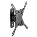 Wall Mount TV Mount for 13 Inch to 42 Inch TV with 2.9 Inch Arm, -12 to +5 Degree Tilt Range, and -15 to +15 Degree Swivel Range