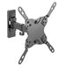 Wall Mount TV Mount for 13 Inch to 42 Inch TV with 7.5 Inch Arm, -12 to +5 Degree Tilt Range, and -90 to +90 Degree Swivel Range
