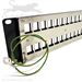 24 Port Shielded Blank Patch Panel 