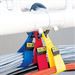1-1/2 Inch By 16 Inch CableCarrier-LG with 4.5 Inch Heavy Duty Locking Carabiner - 4 Pack