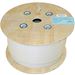 Cat 7A Shielded - 10G- 23AWG, 1000MHZ, S/FTP Shielded, Riser Rated (CMR), Solid Cond. Cable - 1000FT