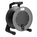 Schill GT 380 Professional Cable Reel w/ Cover Plate for Self Tooling, Feed-Through Hole, Grommet, and Clamp in Core for Unconnectorized Cable Entry / Strain Relief and Second 50mm Hole for Larger Preconnectorized Cable Assemblies