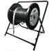 QuickTreX&reg; Heavy Duty Folding Cable Reel Caddy for Deploying Fiber Optic, Ethernet, Coaxial, Electrical, Audio, and other Cable Reels up to 20 Inches in Diameter by 18 Inches Wide up to 90 Lbs