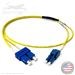 Custom Armored Indoor Plenum Rated Singlemode 9/125 Premium Duplex Fiber Optic Patch Cable with Corning® Glass - Made in the USA by QuickTreX®