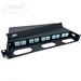 Super High Density (SHD) 5 panel (1U) Rack Mount Termination Box Enclosure by QuickTreX®
