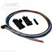 QuickTreX&reg; 6 Fiber (1 Meter) 2mm Diameter Fiber Optic Fan-Out / Breakout Kit - TIA Color Coded - Protects and Transitions 250um Bare Fiber to 2mm Buffer Tubes