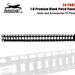 QuickTreX&reg; 24 Port 1U Blank Keystone Patch Panel