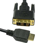 10 foot HDMI Male to DVI-D Single Male Cable Gold Plated
